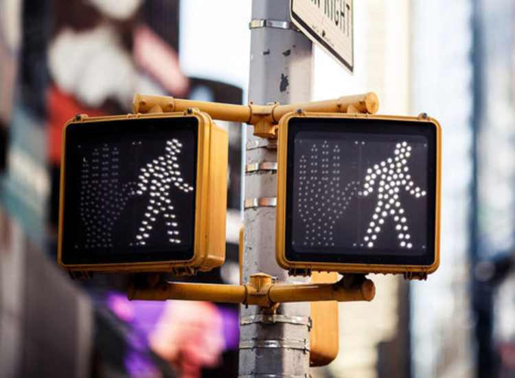 Traffic controller at 270 Huntington in Boston Massachusetts