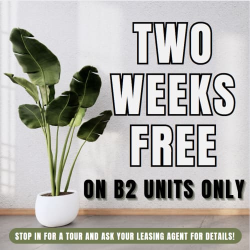 South Shore Coastal Living June Special - Two Weeks Free on B2 Apartment Homes. Limited Availability - Act Fast! **Discount applies after first full months rent.