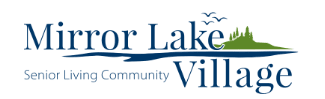 Mirror Lake Village Senior Living Community Logo