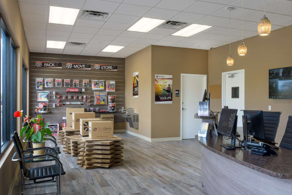 Merchandise at StorQuest Self Storage in Napa, California