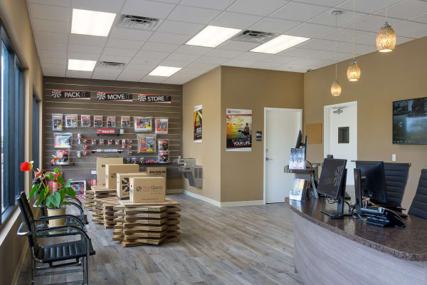 Merchandise at StorQuest Self Storage in Redwood City, California