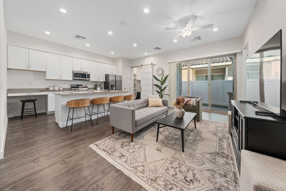 View the floor plans at EVR Porter in Maricopa, Arizona
