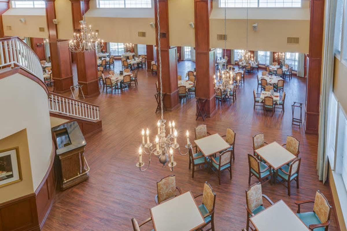 Dining Room at Town Village in Oklahoma City, Oklahoma