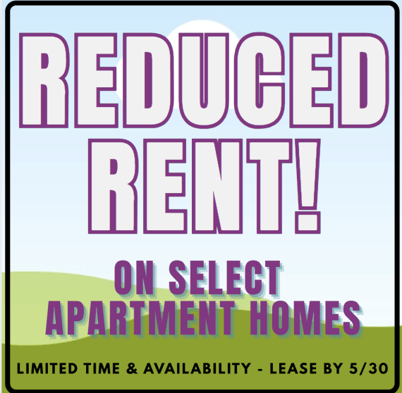 Northside Heights May Special Northside Heights Newly Reduced rates on Select Units Lease by May 30th