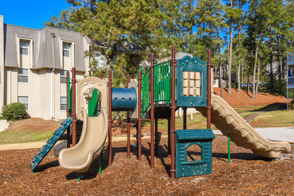 Modern playground at Valley Station Apartment Homes in Birmingham, Alabama