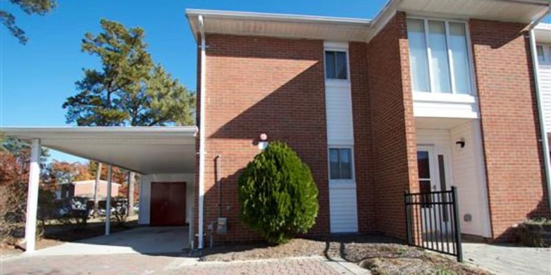 exterior of the building at JFSC in Norfolk, Virginia