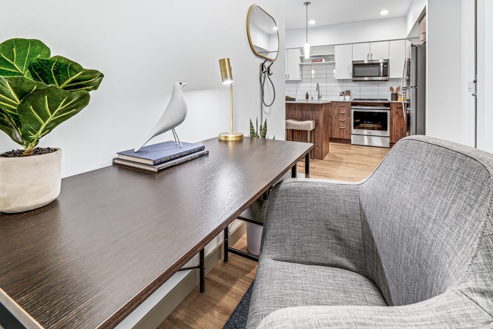 Home Office Desk Space at The Verge in Auburn, Washington