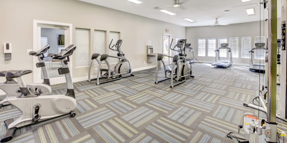 Fitness center at Arroyo Grande Apartments in Henderson, Nevada