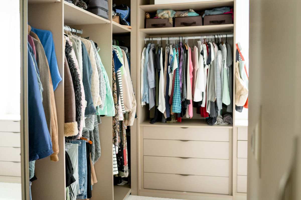 walking closet at Millicent Crossing in Shreveport, Louisiana
