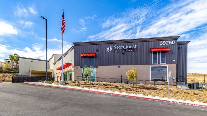 StorQuest Self Storage located in Murrieta, California.