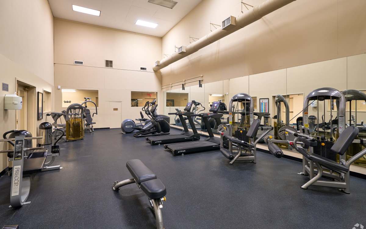 Fitness Center at Montgomery Club V in Gaithersburg, Maryland