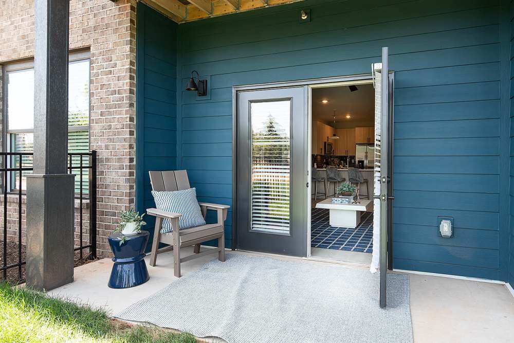 Expand your outdoor space with a patio or balcony at your brand new apartment home in Mooresville NC at Cypress Point
