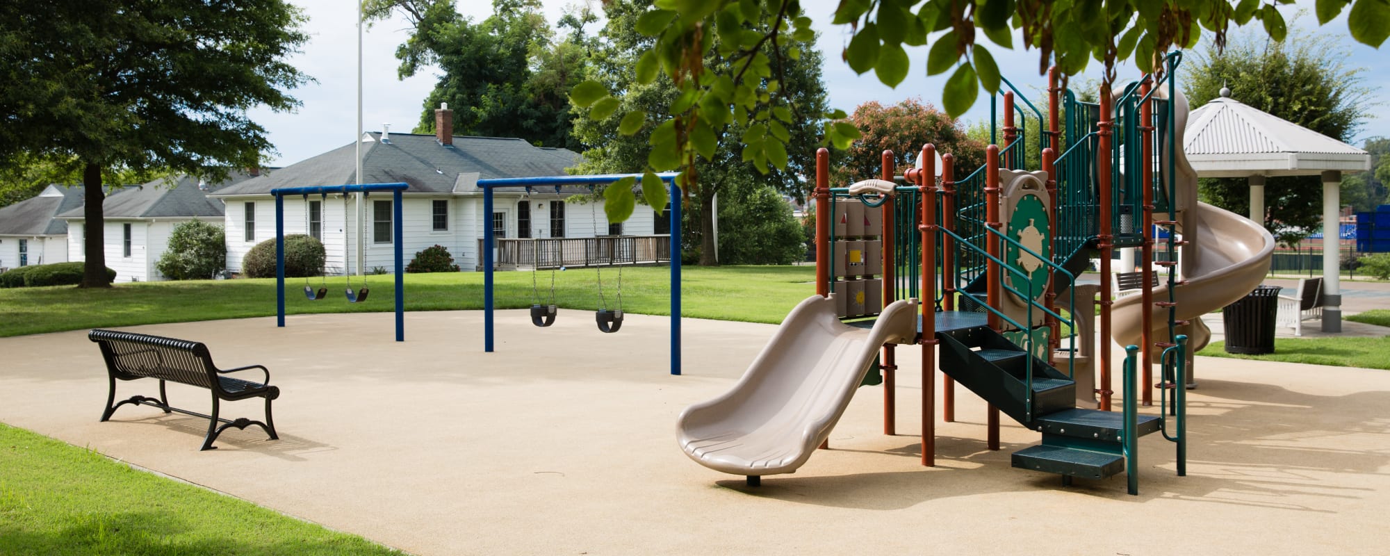 Playground at Phythian Road in Annapolis, Maryland