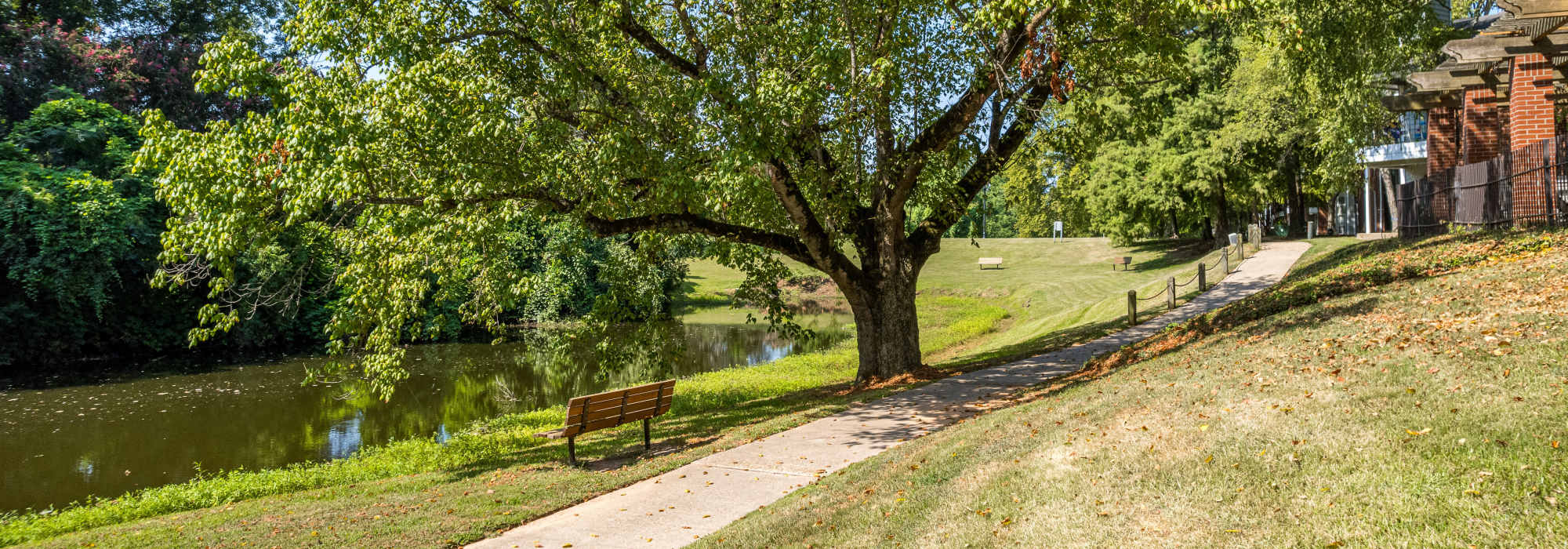 park at The Willows in Shreveport, Louisiana
