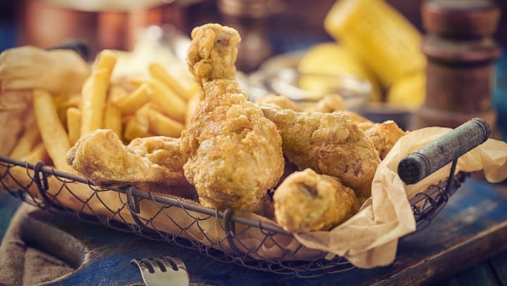 A plate of fried chicken from a Willow Park restaurant.