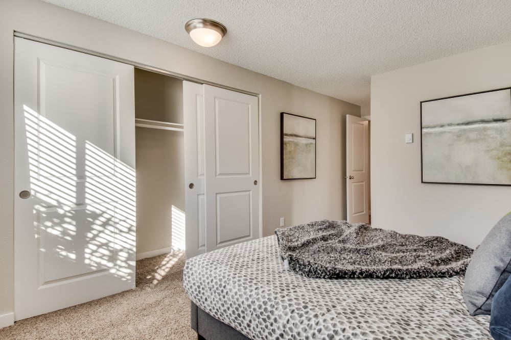 Beautiful Bedroom at Copperstone Apartment Homes in Everett, Washington
