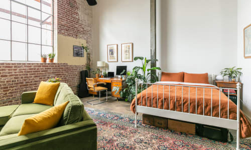 Studio loft at Mattress Factory Lofts in Atlanta, Georgia 