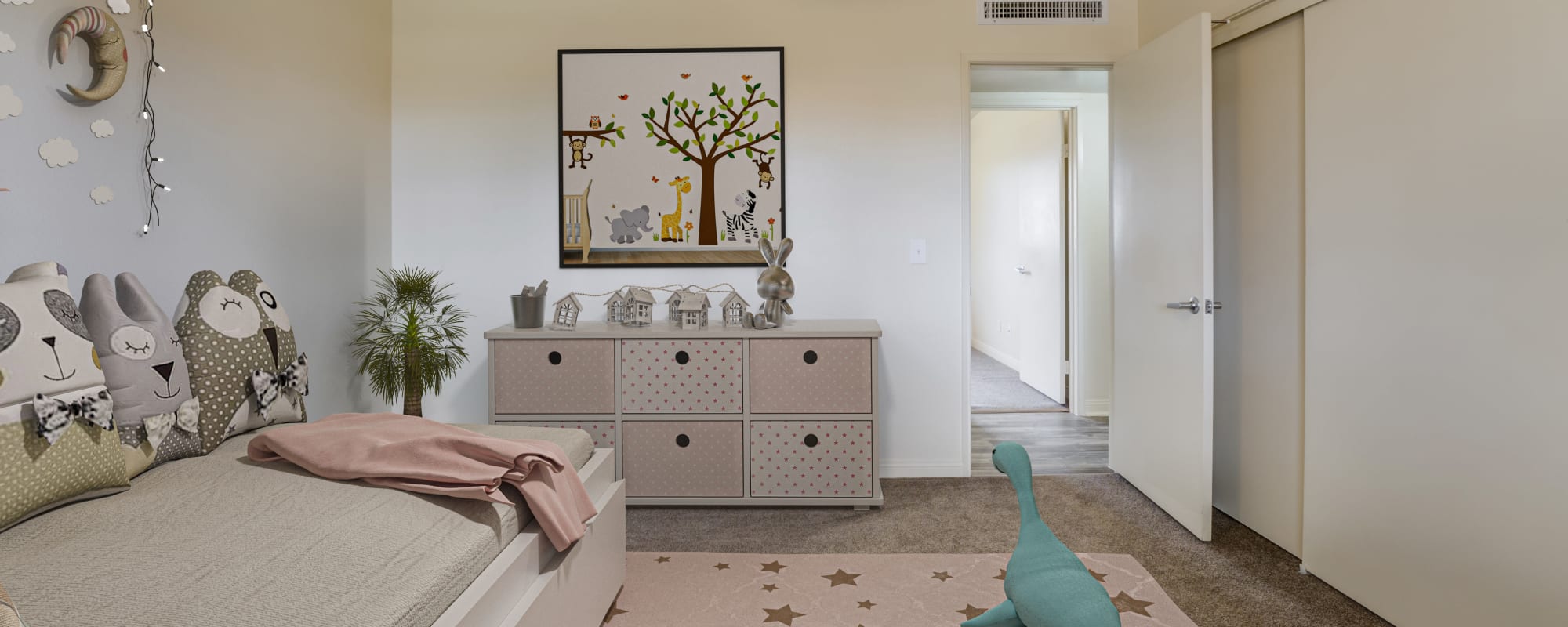 A bedroom in at El Centro New Fund Housing (Officers) in El Centro, California