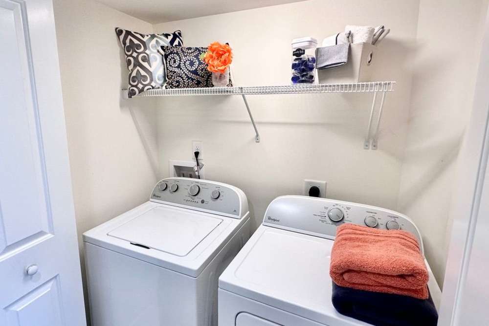 washer and dryer at Aspen Apartments in Virginia Beach, Virginia