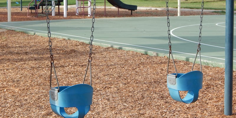 a playground near  Carl Vinson Park in Lemoore, California