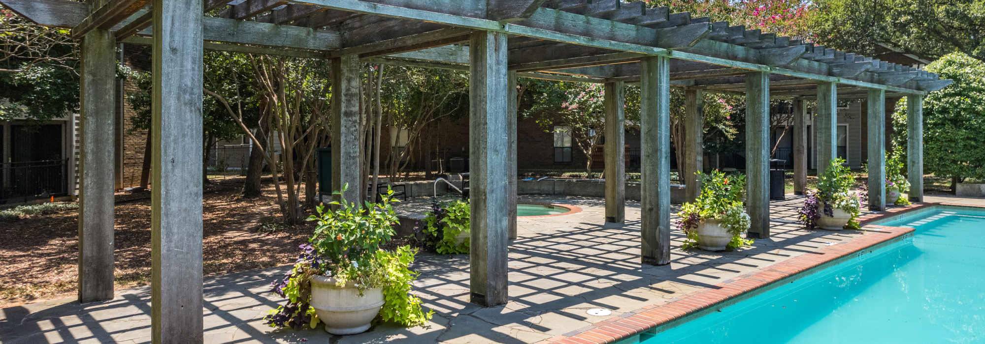 Pool deck at Raintree in Shreveport, Louisiana