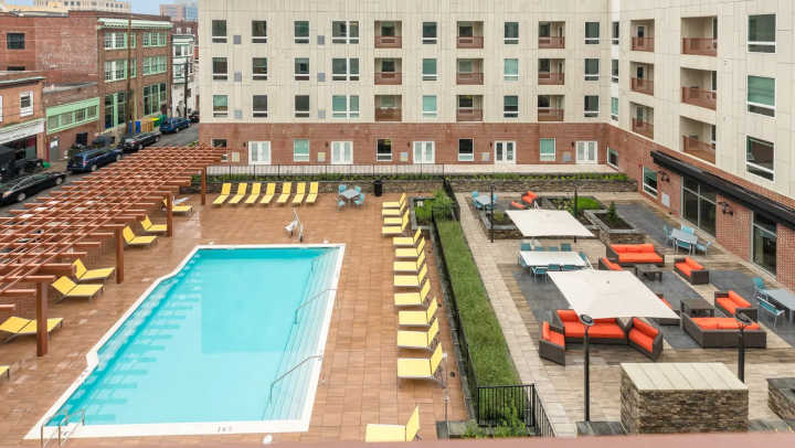 Swimming pool area 