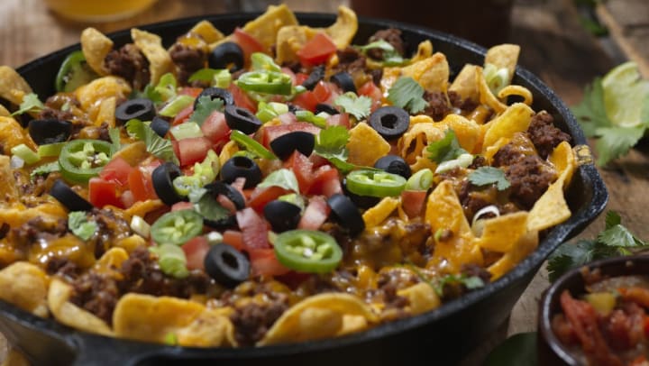Oven baked Frito pie