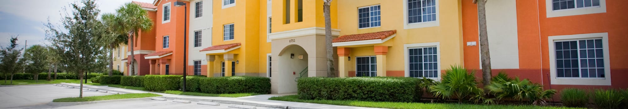 Neighborhood near Green Cay Village in Boynton Beach, Florida