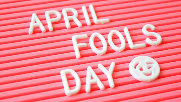 April Fools’ Day letterboard