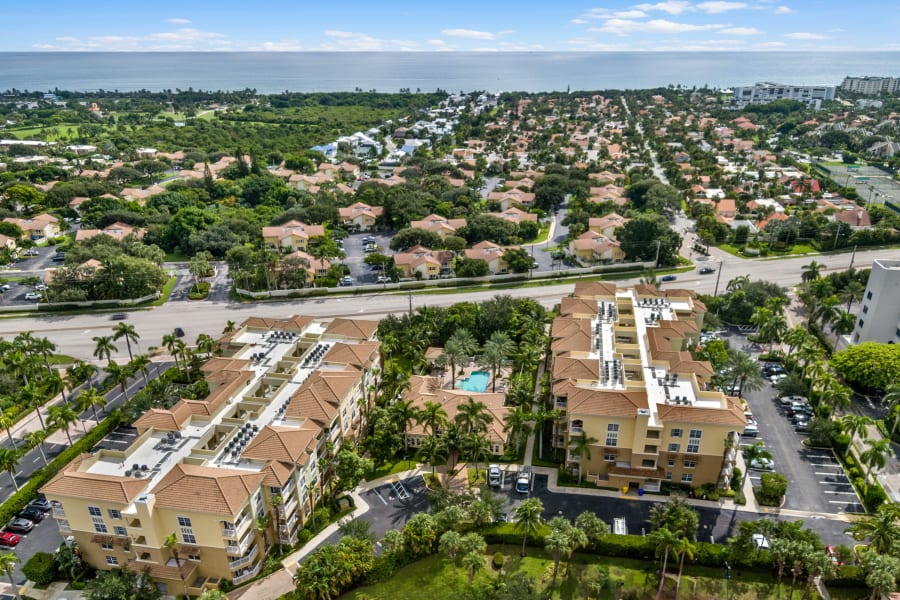 Overhead look of property at Riverwalk Pointe in Jupiter, FL