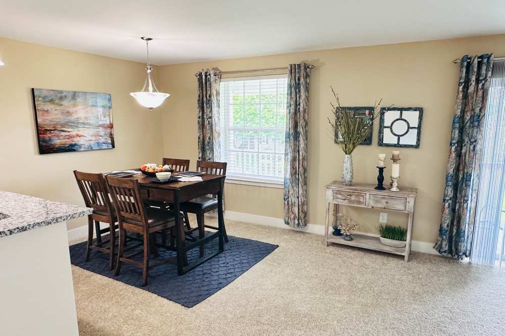 Dining room with window in Virginia Beach, VA