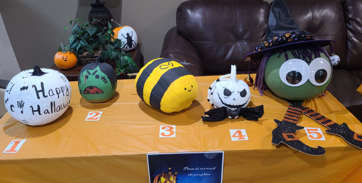 The Cottonwood Heights pumpkin decorating competition was stiff this year as there were so many amazing pumpkins!