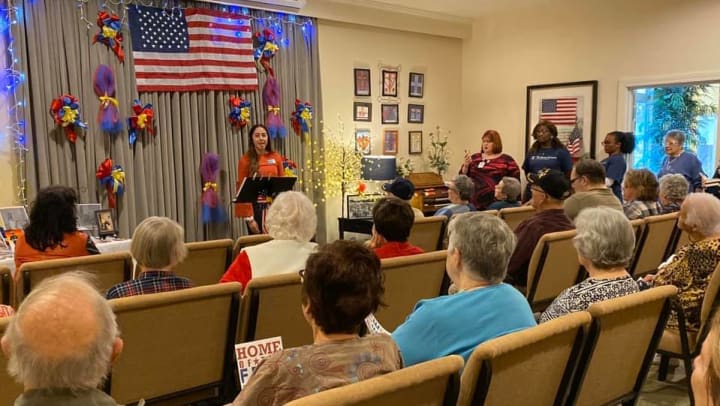 Honoring past and present Veterans