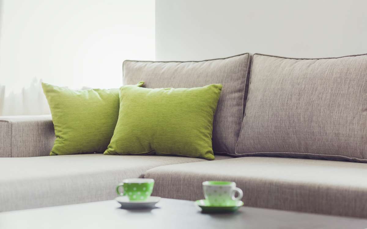Couch in living at Park City Place in Bridgeport, Connecticut
