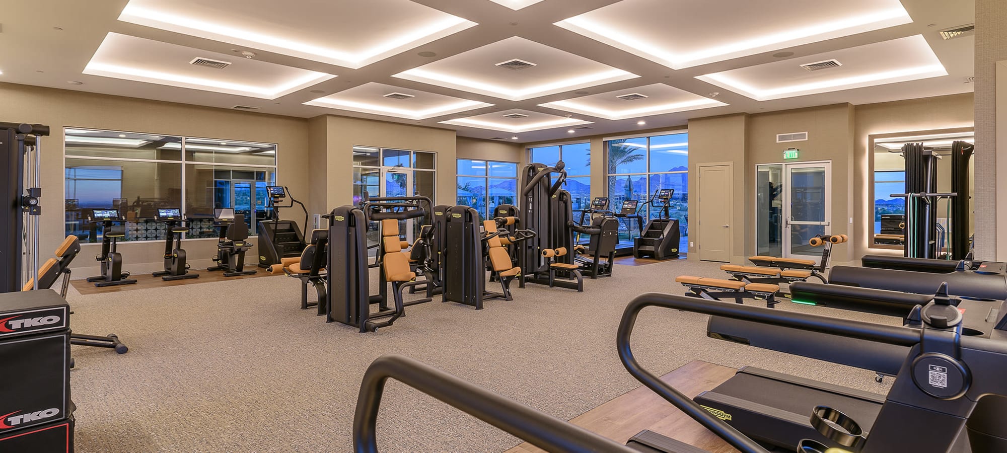 Fitness Center at The Halsten at Chauncey Lane | Apartments in Scottsdale, Arizona