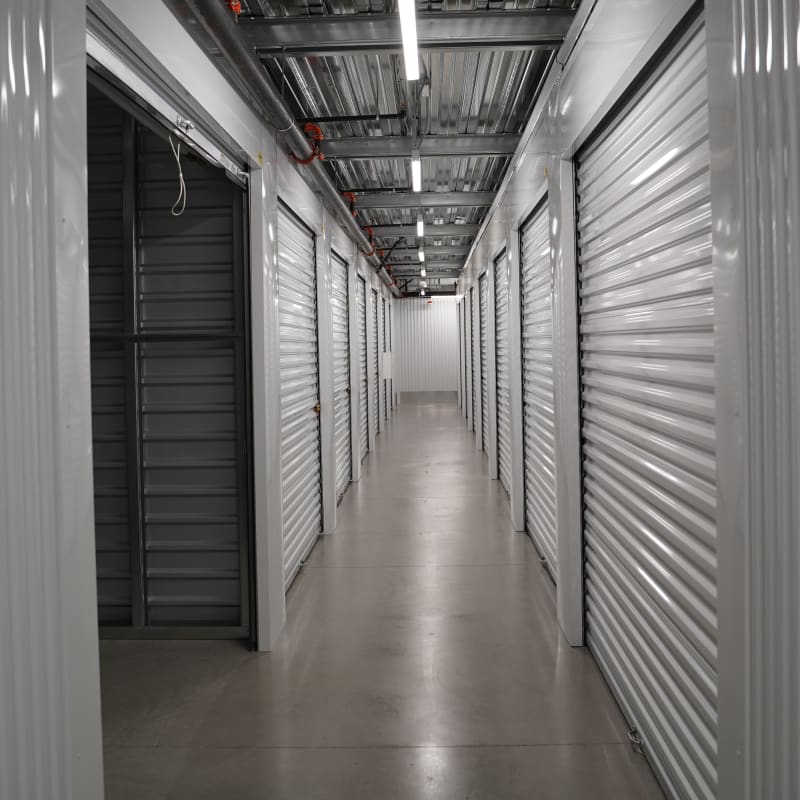 Clean and illuminated units at Towne Storage - West Valley in West Valley, Utah