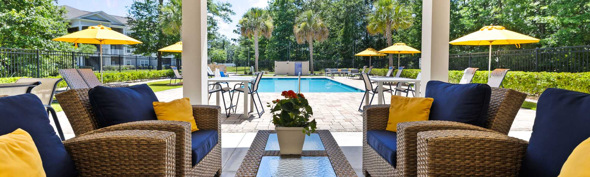 Seating of The Enclave in Brunswick, Georgia