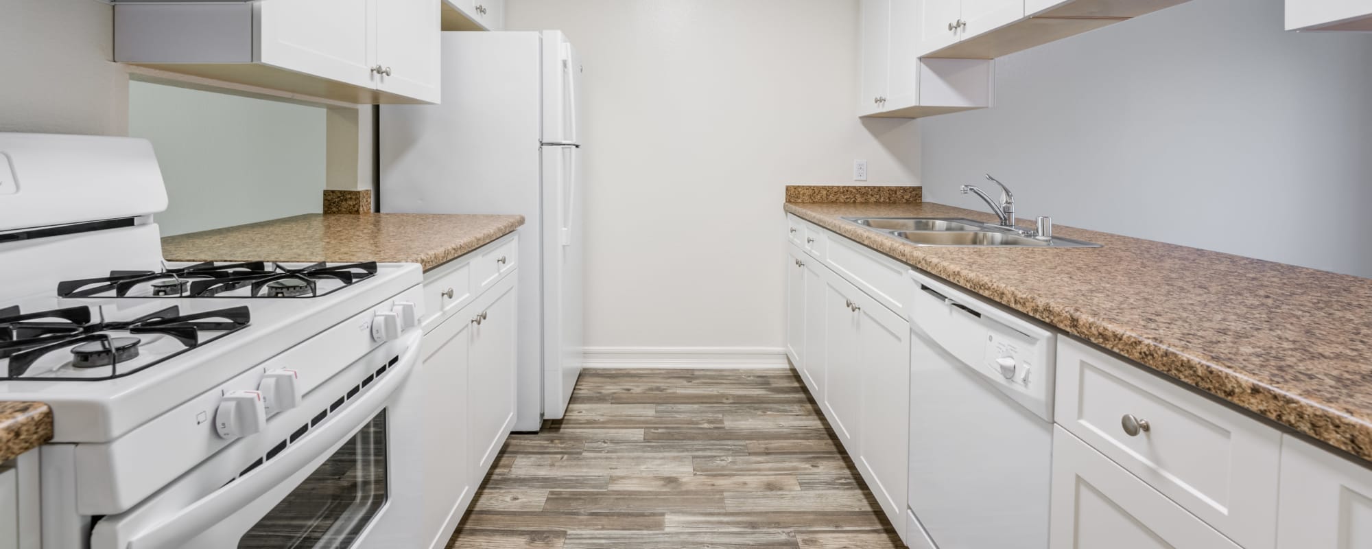 Kitchen at Lofgren Terrace in Chula Vista, California