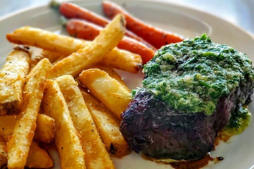 Steak with French Fries
