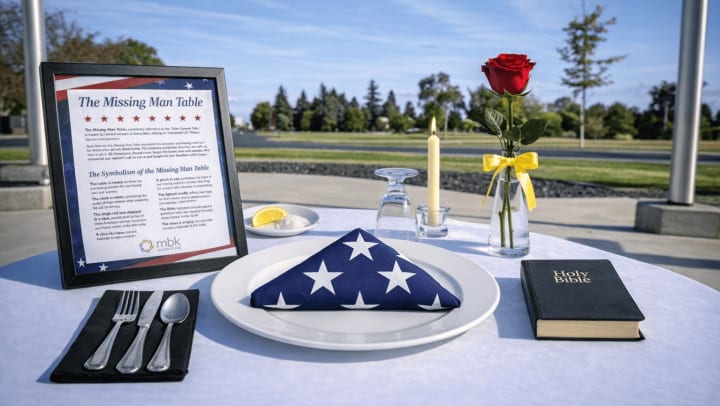 The Missing Man table visual