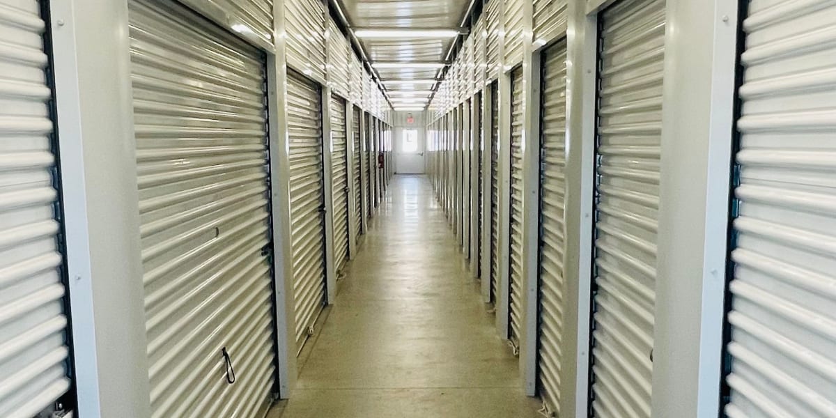 Indoor and Outdoor storage available at Signature Self Storage in Des Moines, Iowa