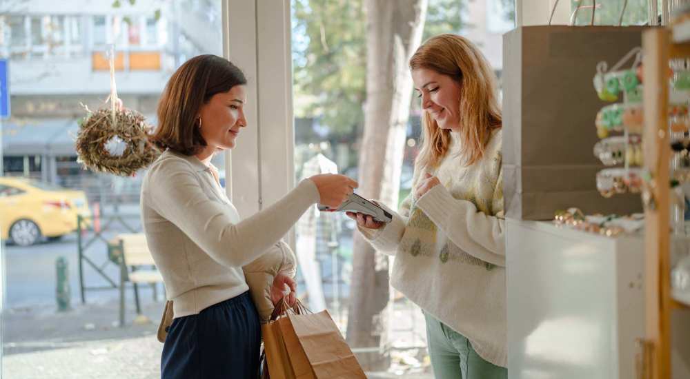 Residents shopping near Opal Point at Kyle in Kyle, Texas