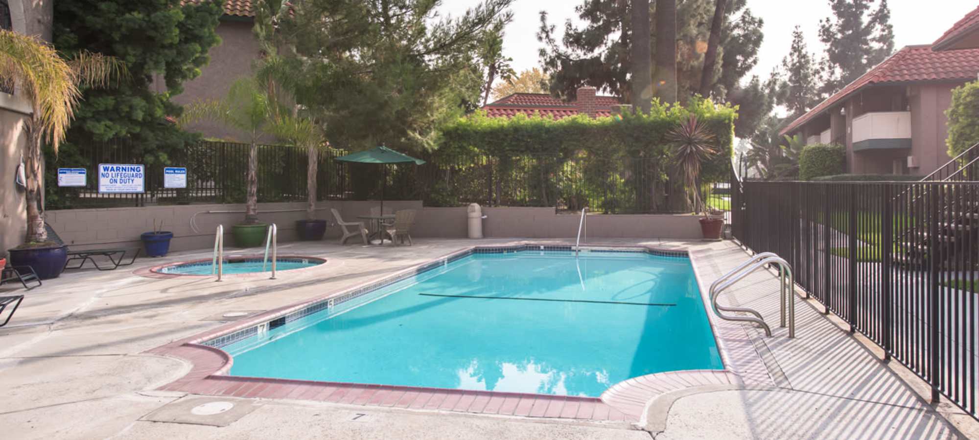 Apartments at Windwood Apartments in West Covina, California
