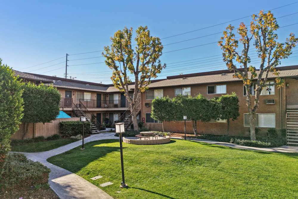 Courtyard at Casa Sierra in Riverside, California