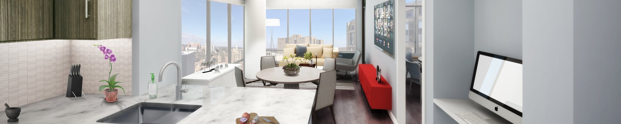 Floor plans at Gallery Bethesda II in Bethesda, MD