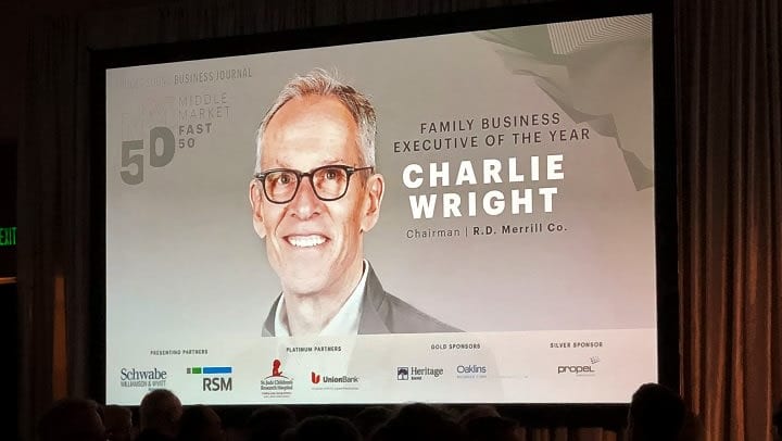 Charlie Wright honored