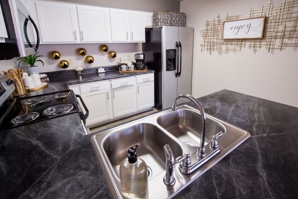 Beautiful kitchen at Watercress Apartments in Maize, Kansas