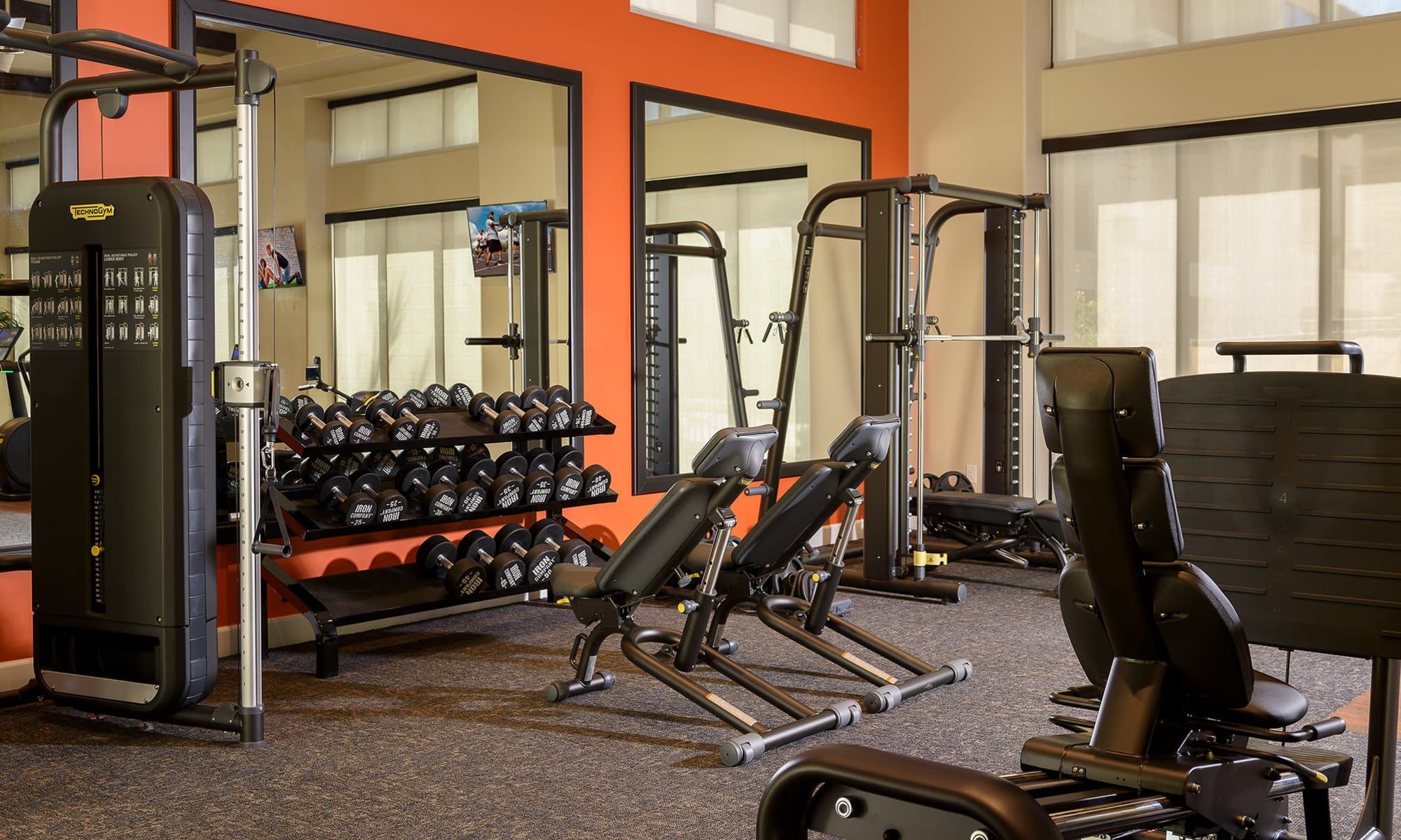 State-of-the-art fitness center at San Bellara in Scottsdale, Arizona