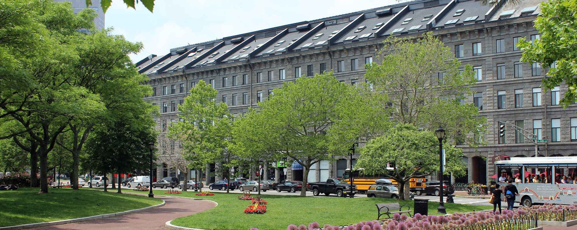 Mercantile Wharf in Boston, Massachusetts