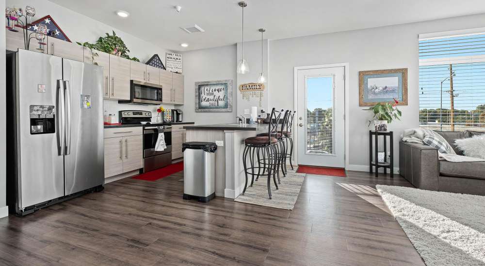 Energy efficient appliance at Shiloh Commons in Billings, Montana